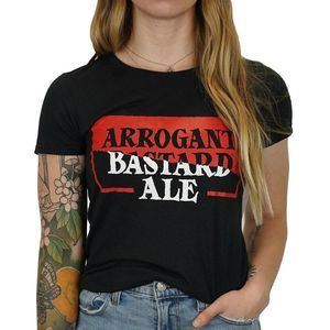 Arrogant Bastard Ale Women Shirt XL Stone Brewery